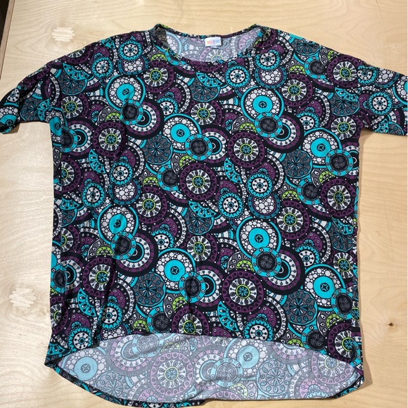 Lularoe Blouse Hi/Lo Hem 2XL (JR) - Picture 4 of 14